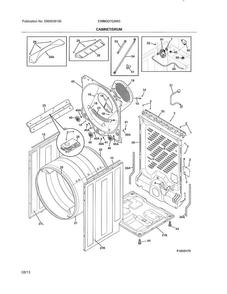 Part Location Diagram of 137382100 Frigidaire Installation guide