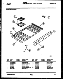COOKTOP PARTS Diagram and Parts List for 30-3979-00-02  Tappan Range