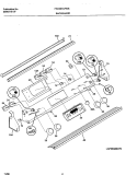 Part Location Diagram of 318182744 Frigidaire PANEL-CONTROL