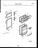 Part Location Diagram of 5303271441 Frigidaire PANEL-INNER DOOR,Refrigerator