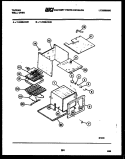 BODY PARTS Diagram and Parts List for 11-7439-00-01  Tappan Wall Oven