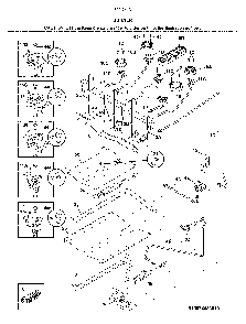 Burner Diagram and Parts List for 79074432810  Kenmore Range