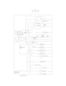 Wiring Schematic Diagram and Parts List for FFHS2611PF7  Frigidaire Refrigerator