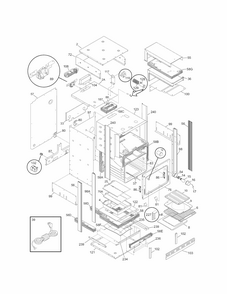 Part Location Diagram of 318538400 Frigidaire TRIM