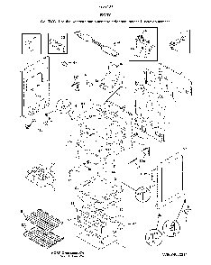 Body Diagram and Parts List for 79074032314  Kenmore Range
