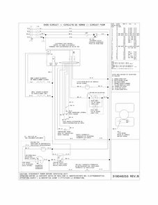 Wiring Diagram Diagram and Parts List for 79048842900  Kenmore Microwave