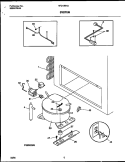 SYSTEM Diagram and Parts List for TFC13M4AW3  Tappan Freezer