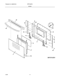 Part Location Diagram of 316427700 Frigidaire GLASS