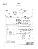 WIRING DIAGRAM Diagram and Parts List for FGF355CGSF  Frigidaire Range