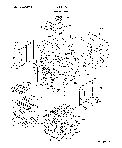 Upper wall oven Diagram and Parts List for FFET2726TSC  Frigidaire Wall Oven