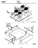 Part Location Diagram of 5303311131 Frigidaire PANEL-DRAWER