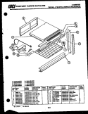 Part Location Diagram of 3012274 Frigidaire EXTRUSION-VENT INSERT (TOP)