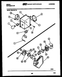 REFRIGERATOR CONTROL ASSEMBLY, DAMP Diagram and Parts List for RS24F9WT1E  Gibson Refrigerator