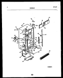 CABINET PARTS Diagram and Parts List for RS22F8DX1B  Gibson Refrigerator