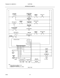 WIRING SCHEMATIC Diagram and Parts List for GLEF379DSB  Frigidaire Range