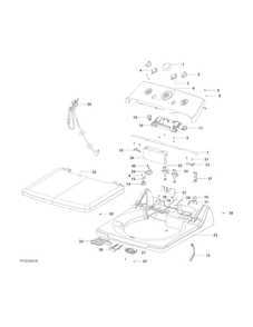 Part Location Diagram of 5304515923 Frigidaire SWITCH