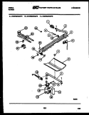 BURNER PARTS Diagram and Parts List for 21KPMAWAN5  Tappan Range