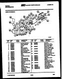 ICE MAKER PARTS Diagram and Parts List for 95-1999-00-02  Tappan Refrigerator