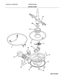 Part Location Diagram of 807185501 Frigidaire HOUSING