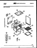 LOWER BODY PARTS Diagram and Parts List for 72-2547-23-09  Tappan Range