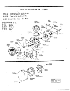 Part Location Diagram of S461504 Frigidaire Harness door