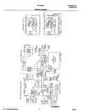 WIRING DIAGRAM Diagram and Parts List for FRT16NRGD8  Frigidaire Refrigerator