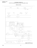 WIRING DIAGRAM Diagram and Parts List for FEF367CGTB  Frigidaire Range