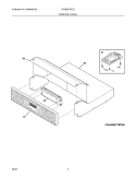 Part Location Diagram of 316443835 Frigidaire Electronic Control Board