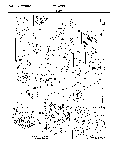 Body Diagram and Parts List for FPEF3077QFL  Frigidaire Range