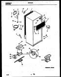 SYSTEM AND AUTOMATIC DEFROST PARTS Diagram and Parts List for WRT18CVAZ0  Frigidaire Refrigerator