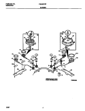 BURNER Diagram and Parts List for FGC6X7XEBA  Frigidaire Cooktop
