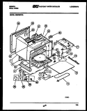 OVEN BODY PARTS Diagram and Parts List for OB27S7ZYA  Gibson Microwave Oven Combo