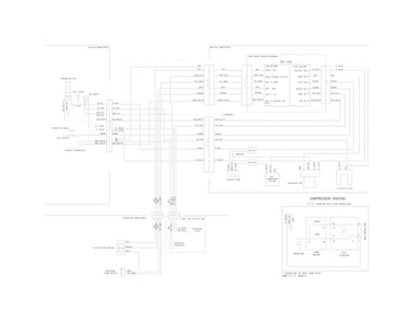 Wiring Diagram Diagram and Parts List for 25360505510  Kenmore Refrigerator