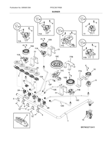Part Location Diagram of 5304508436 Frigidaire SCREW