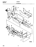 ICE CONTAINER Diagram and Parts List for GRS26ZRGD2  Gibson Refrigerator