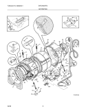 Part Location Diagram of 134657000 Frigidaire VANE AND NOZZLE