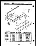 BACKGUARD Diagram and Parts List for KEC457NSAA  Gibson Range