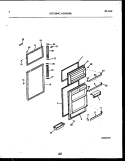 Part Location Diagram of 5303281098 Frigidaire NAMEPLATE Assembly