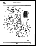 SYSTEM AND AUTOMATIC DEFROST PARTS Diagram and Parts List for FV16F5WXFD  Gibson Freezer