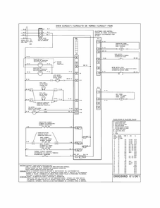 Wiring Diagram Diagram and Parts List for 79049403313  Kenmore Wall Oven