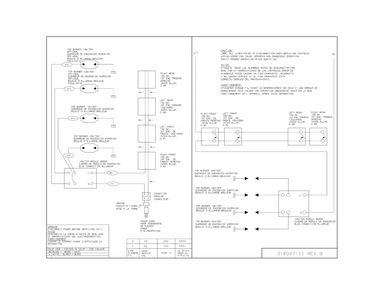 Wiring Diagram Diagram and Parts List for 79032422900  Kenmore Cooktop