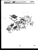 BODY PARTS Diagram and Parts List for RGCF97EW  Frigidaire Wall Oven