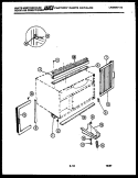 CABINET AND INSTALLATION PARTS Diagram and Parts List for AC053K7A2  Frigidaire Air Conditioner