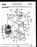 BODY PARTS Diagram and Parts List for REG78WL4  Frigidaire Wall Oven