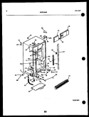 CABINET PARTS Diagram and Parts List for FGI220JN1D  Kelvinator Refrigerator