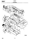 ICE CONTAINER Diagram and Parts List for FRS26ZXHD0  Frigidaire Refrigerator