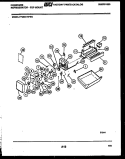 ICE MAKER PARTS Diagram and Parts List for FPCE21TIFL4  Frigidaire Refrigerator