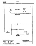 WIRING DIAGRAM Diagram and Parts List for MEF305PBDC  Frigidaire Range