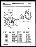 AIR HANDLING PARTS Diagram and Parts List for AK24E6RVG  Gibson Air Conditioner