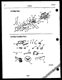 ICE MAKER AND ICE MAKER INSTALLATIO Diagram and Parts List for TSI210JN0W  Kelvinator Refrigerator
